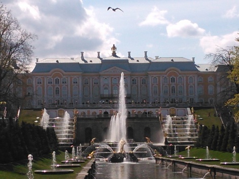 Peterhof - Jardim Inferior - Grande Cascata